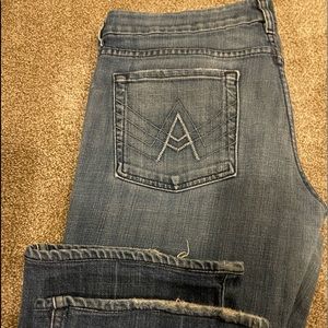 “A” Pocket 7 for all Mankind Bootcut Jeans Sz 32